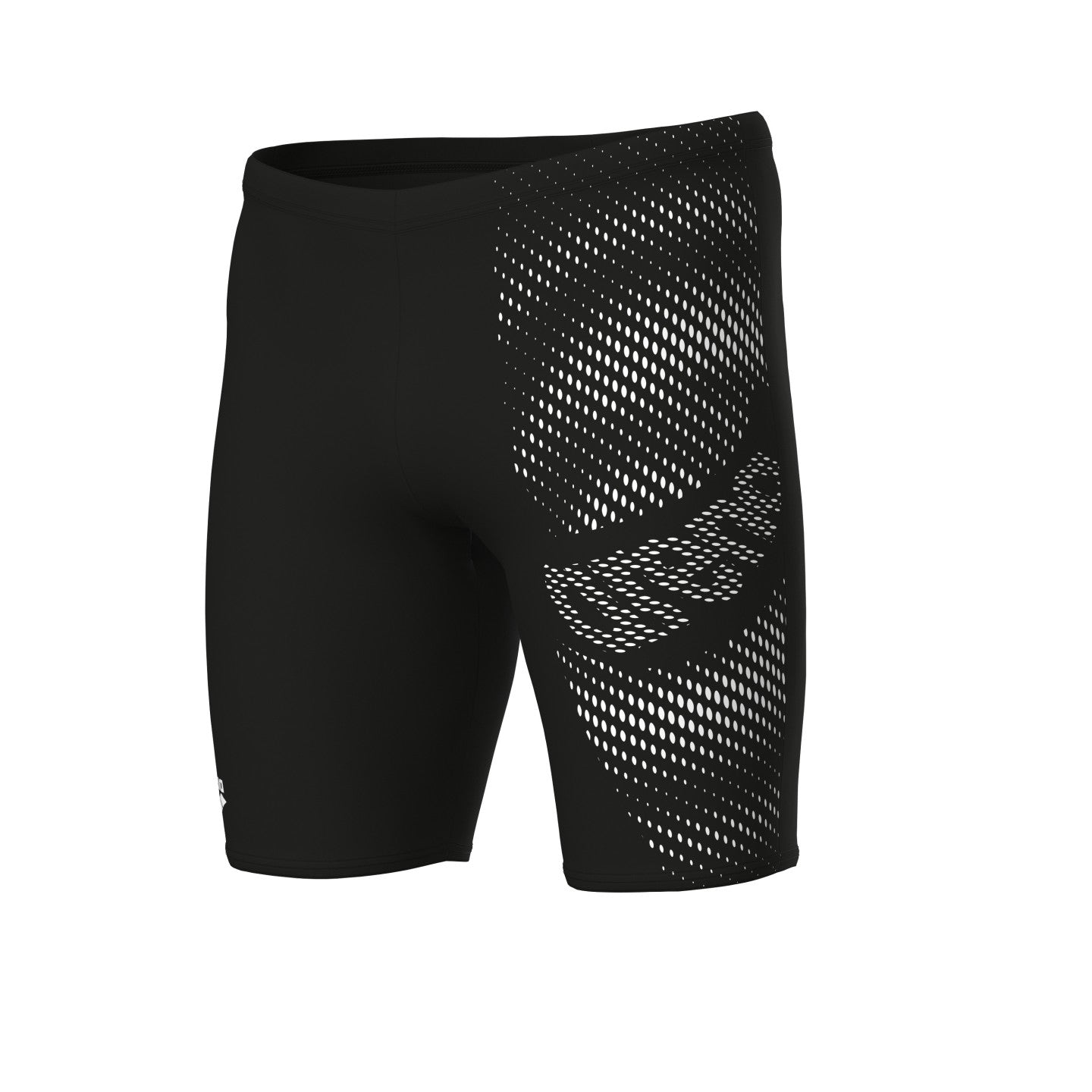 Arena Distortion Swim Jammer Black-White