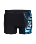 Arena Heren Placement Swim Short black/black-multi
